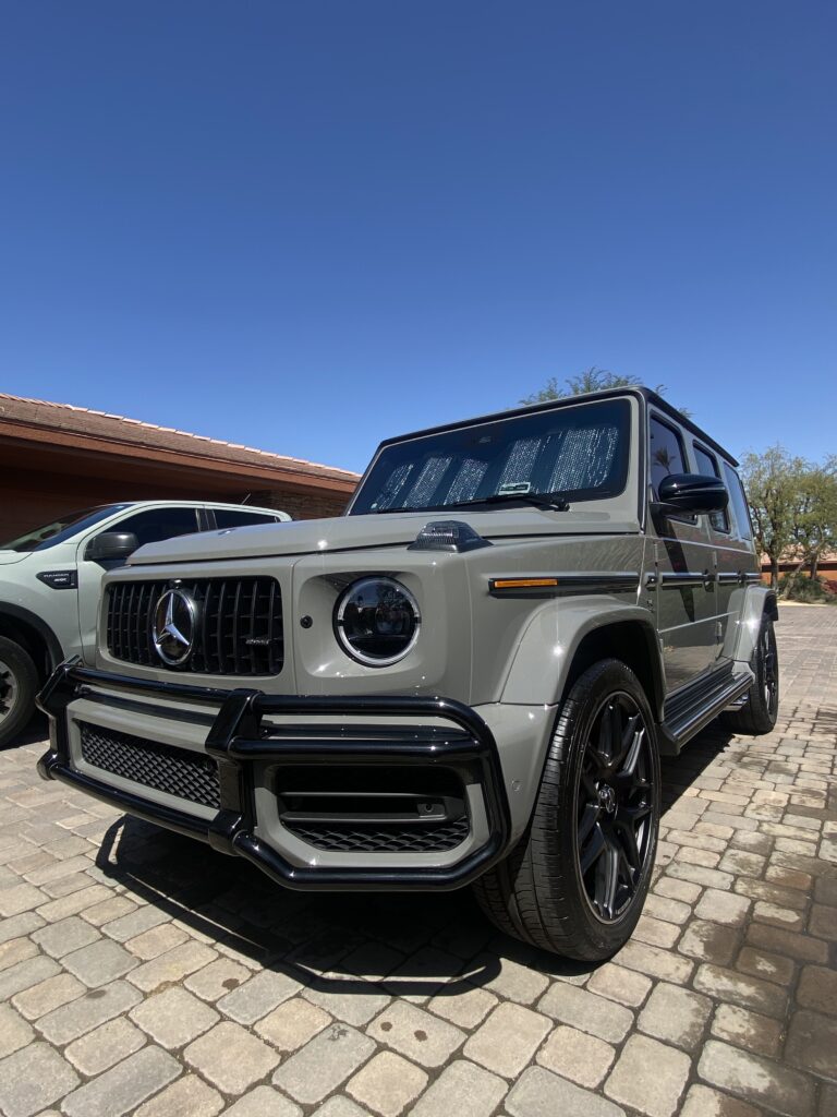 Ceramic Coating on Mercedes-Benz G-Class in La Quinta