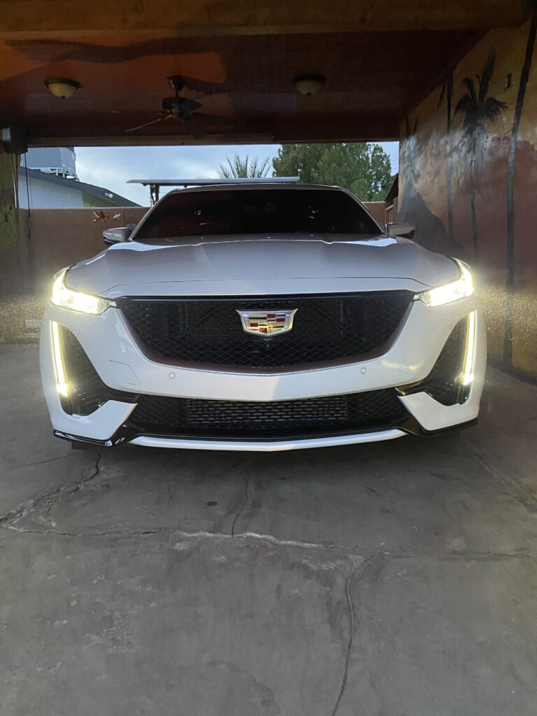 Premium Car Wash Service on Cadillac CTS in Indio