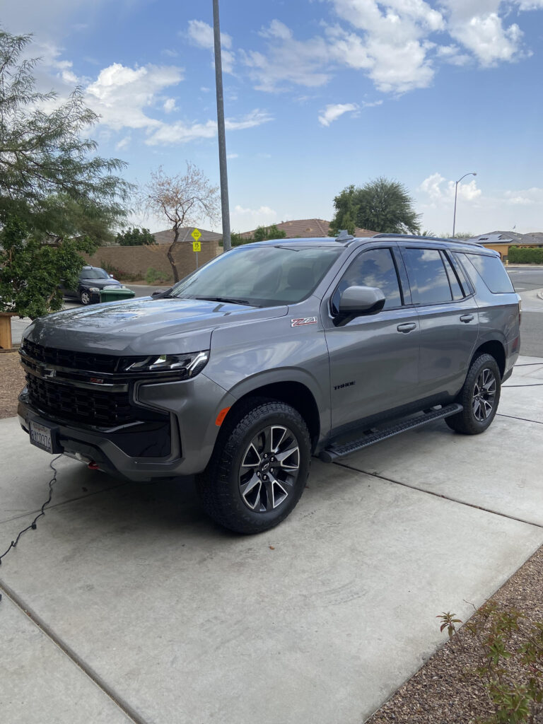 Paint Correction on Chevy Tahoe in Coachella