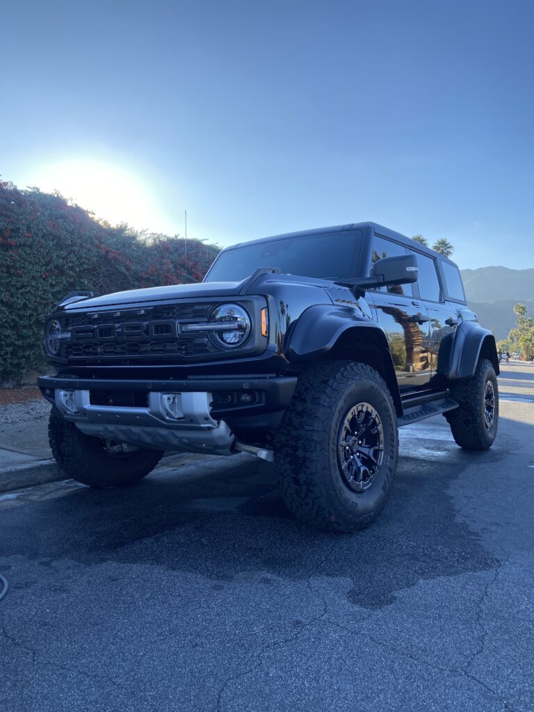 Premium Wash on Ford Bronco in Bermuda Dunes