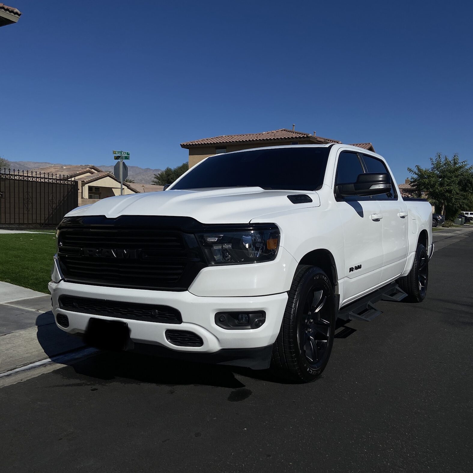 Detail on RAM Truck in Rancho Mirage