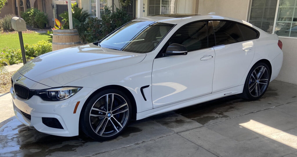 Car Wash and Wax on BMW 3 Series