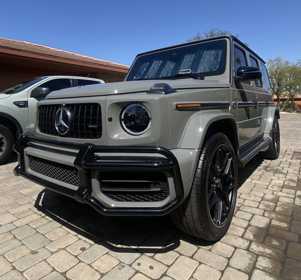 Ceramic Coating on Mercedes-Benz G-Class in La Quinta
